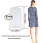 Garment Bags for Hanging Clothes 24'' x 40'' Suit Hanging Garment Bags White Breathable Suit Covers for Closet Full Zipper Dust Cover for Suits Dance Clothes Closet Pack of 6 (6 Count)
