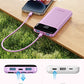Portable Charger with Built in Cables