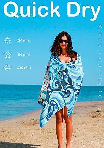 Microfiber Beach Towel (2 Count)