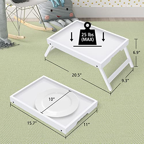 FSC 100% Bamboo Bed Tray with Folding Legs