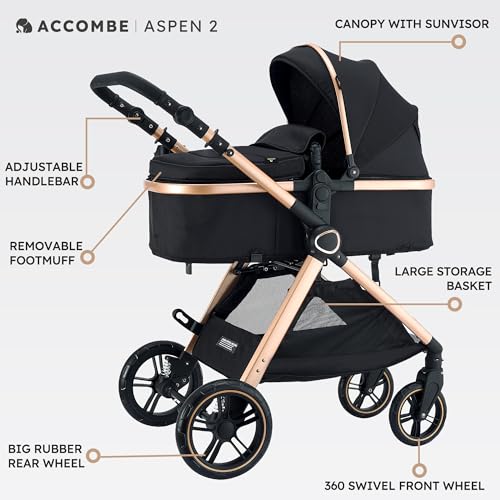 2-in-1 Convertible Baby Stroller for Newborn to Toddler