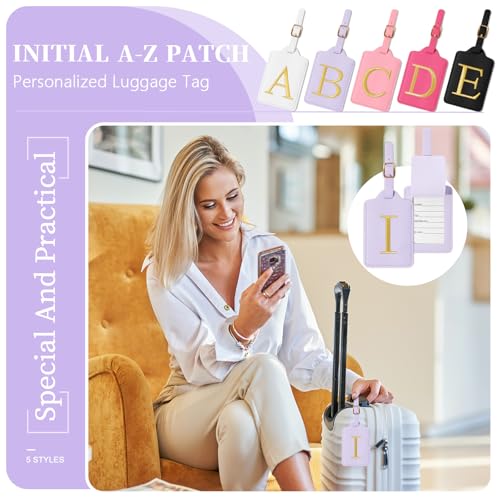 Personalized Initial Luggage Tags for Suitcase