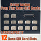 Aluminum SIM Card Case (13 Count)