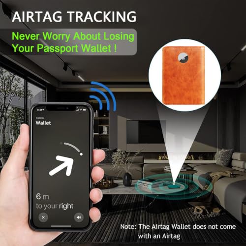Airtag Passport Holder