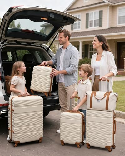 Luggage Sets with Spinner Wheels (6 Count)