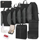 12 Piece Expandable Compression Packing Cubes (12 Count)