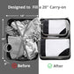 9 Set Compression Packing Cubes for Travel (9 Count)