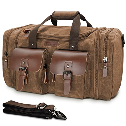 Waxed Canvas Duffle Bag