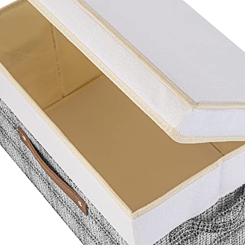 Collapsible Storage Bins with Lids (5 Count)