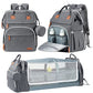 Baby Diaper Bag Backpack with Changing Station Large Capacity Baby Bag for Boys & Girls (3 Count)