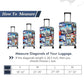 Travel Luggage Cover Suitcase Protector Fits 31