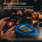 Slim Minimalist Front Pocket RFID Blocking Leather Wallets for Men and Women