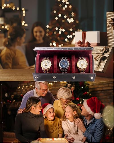 3 Watch Travel Case