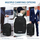 Concealable Rolling Backpack