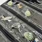 Travel Jewelry Roll Bag Portable Organizer Pouch With Grids&PVC Cover Storage Bags for Necklace