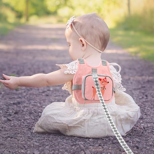 Toddler Harness Leash + Anti Lost Wrist Link