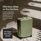 Checked Expandable Suitcase