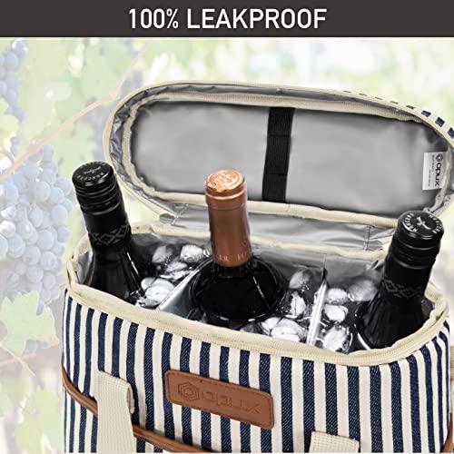 3 Bottle Wine Carrier Tote
