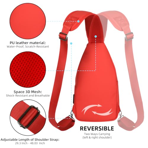 Crossbody Sling Bag Men Women