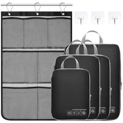 Compression Packing Cubes for Travel (5 Count)