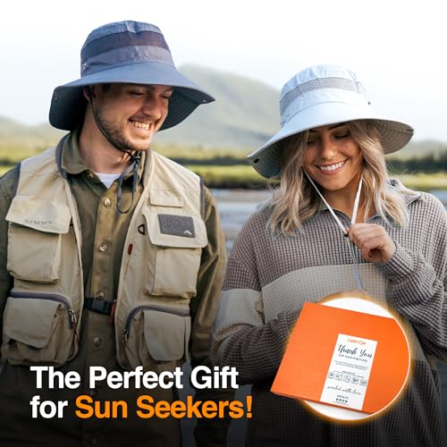 Wide Brim Sun Hat for Womens and Mens Sun Hats