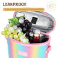 2 Bottle Insulated Wine Tote Carrier Bag