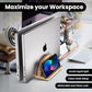 Premium Wood Vertical Laptop Stand