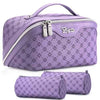 Travel Makeup Bag Cosmetic Bags for Women (3 Count)
