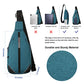 Tiny Crossbody Sling Backpack Anti Theft Backpack for Traveling Chest Shoulder Bag