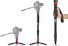 IFOOTAGE Monopod for Camera Cobra 3 A180T, Quick Adjust Monopod with Feet,Height to 71"/180cm,Walking Stick,CB3 Base Tripod,for Camera Photography,Travel,Payload up to 17.64 lbs/8 KG