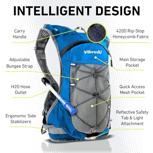 Hydration Pack & 2L Hydration Water Bladder