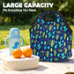 Neoprene Lunch Tote Insulated Thermal Reusable Lunch Bag Box for Boys Men with Zipper