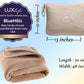 Premium Soft Long Travel Blanket Pillow Tall