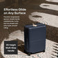 Checked Expandable Suitcase
