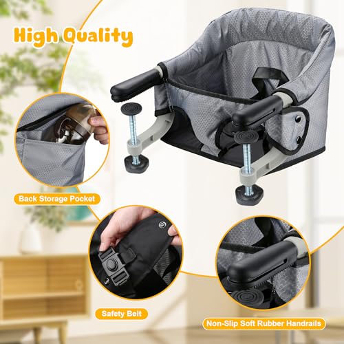 Hook On High Chair with Tray