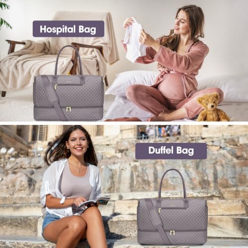 Large Weekender Bag for Women Travel
