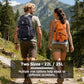 Hydration Hiking Backpack with 3L Water Bladder for Women and Men