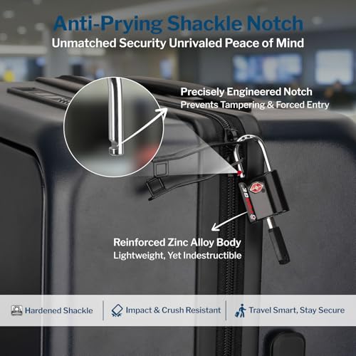 Smal TSA Approved Luggage Locks (6 Count)