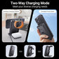 5-in-1 Portable Charger,10000mAh Foldable Power Bank Fast Charging,MagSafe Charger Battery Pack Magnetic,Travel Wireless Charging Station for iPhone 17/16/15/14/13/12,iWatch,Air pods, Black