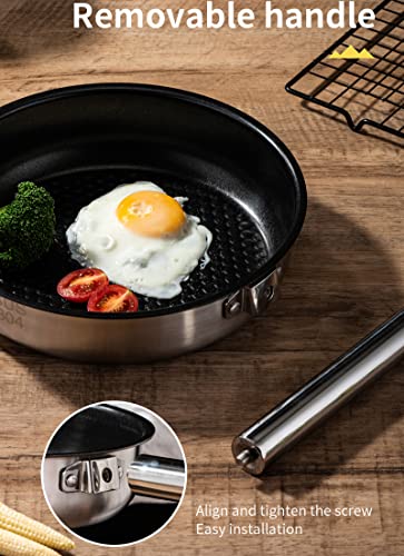 304 Stainless Steel Camping Cookware Set