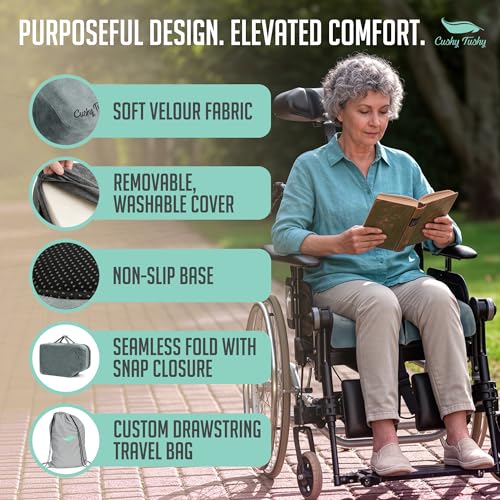 Premium Foldable Wheelchair Cushion