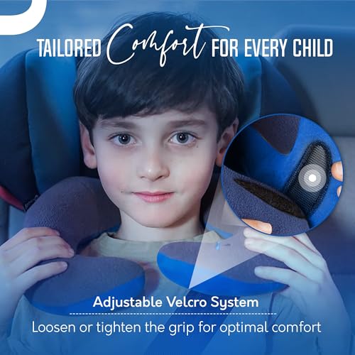 Kids Chin Supporting Travel Pillow for Ages 3