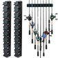 Vertical Fishing Rod Holder Wall Mount (2 Count)