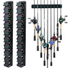 Vertical Fishing Rod Holder Wall Mount (2 Count)