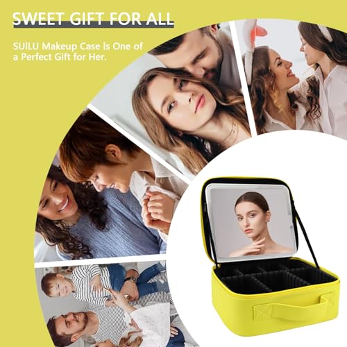 Makeup Bag with Led Mirror