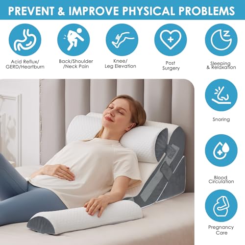 Wedge Pillow Set for After Surgery (4 Count)