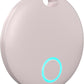 Smart Tracker Tags, Bluetooth Luggage Tracker with Keychain, Compatible with iOS Find My app, Item Locator for Key, Wallet, Suitcase, Bags, IP67 Waterproof, Battery Include