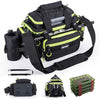 Fishing Tackle Bag with 4 3600 Tackle Boxes
