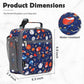 Lunch box Insulated Soft Bag Mini Cooler Back to School Thermal Meal Tote Kit for Girls