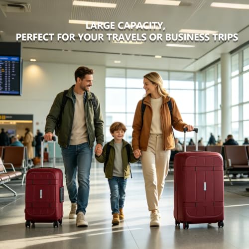 Zipperless Luggage Set 2 Pieces (2 Count)